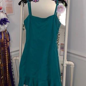 Privacy please emerald dress